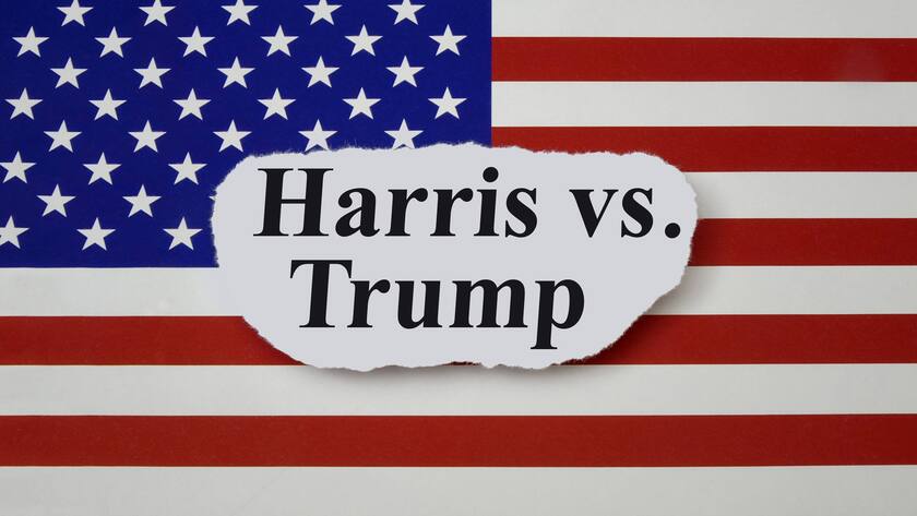 Wer zieht ins Weisse Haus ein: Die Demokratin Kamala Harris oder der Republikaner Donald Trump?