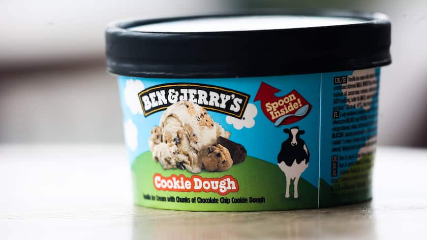 Eiscreme von Ben&Jerry's.