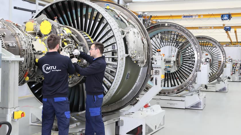 Triebwerksmontagesystem von MTU Aero Engines (2026).