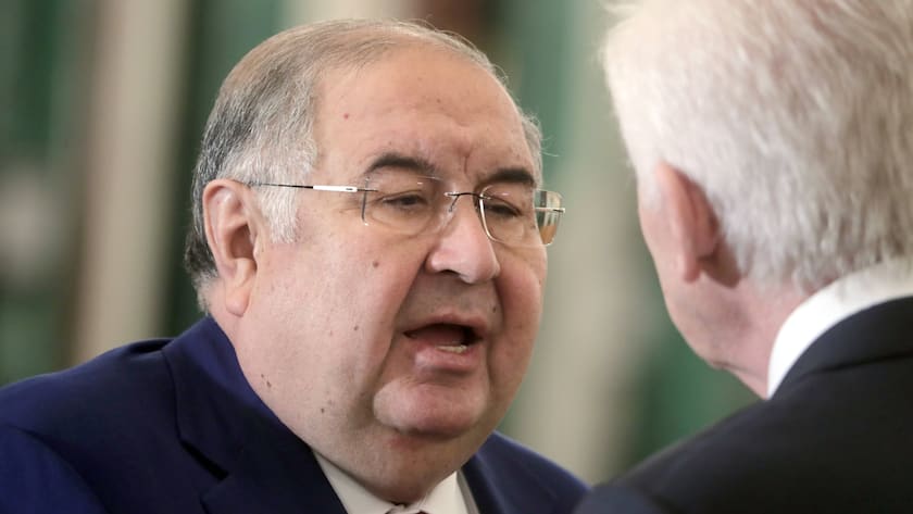 Alisher Usmanov, ein russicher Super-Reicher und Oligarch.