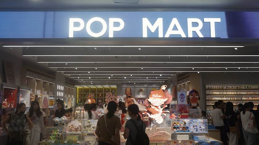 Pop Mart in Hangzhou, China.