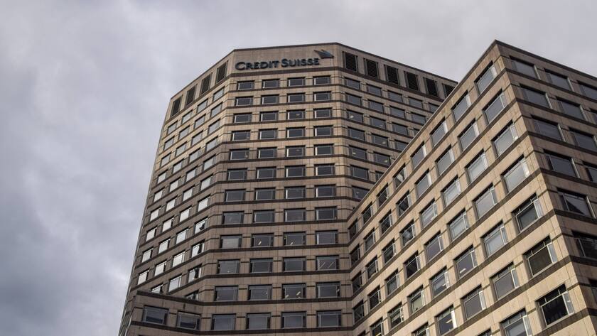 Der UK-Hauptsitz der Credit Suisse in London.