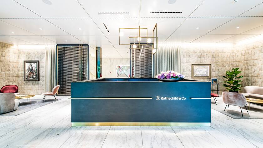 Der Empfang bei Rothschild & Co.