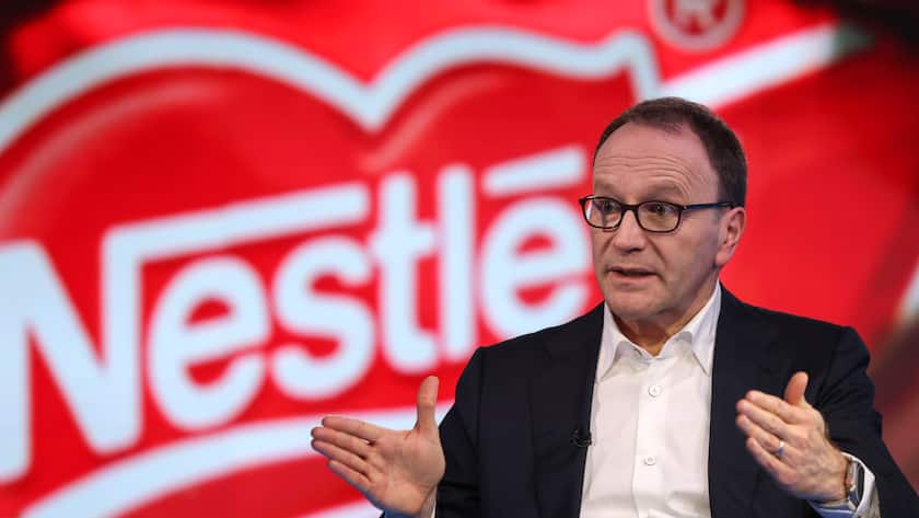 Der abtretende Nestlé-CEO Mark Schneider.