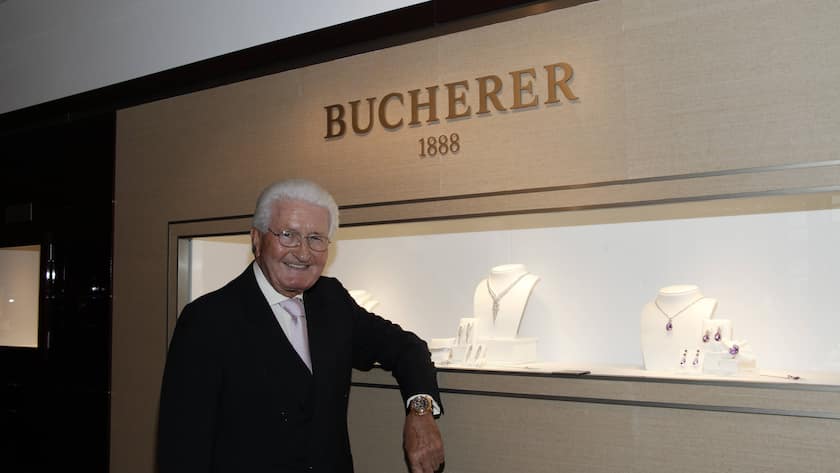 Jörg Bucherer bei der Eröffnung des Juwelier Bucherer in der Berliner Friedrichstrasse 2009.