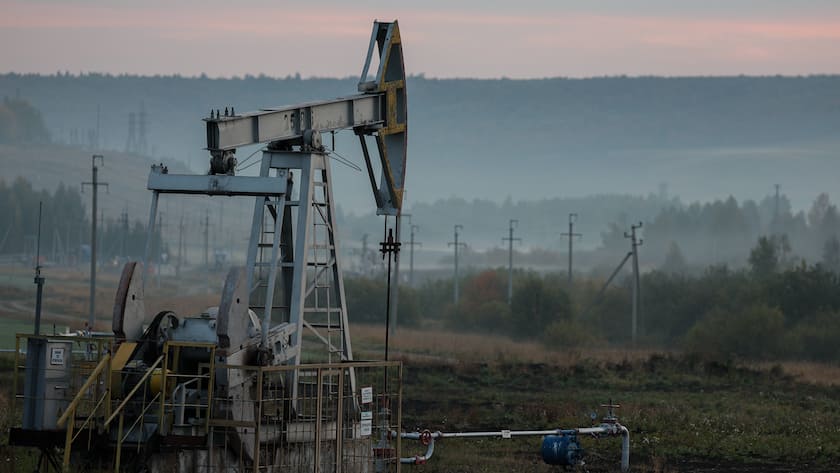 Ölförderung im russischen Tatarstan.
