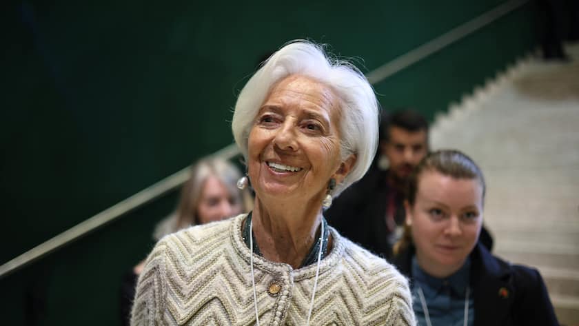 EZB-Präsidentin Christine Lagarde am World Economic Forum (WEF) im Januar 2026 in Davos.