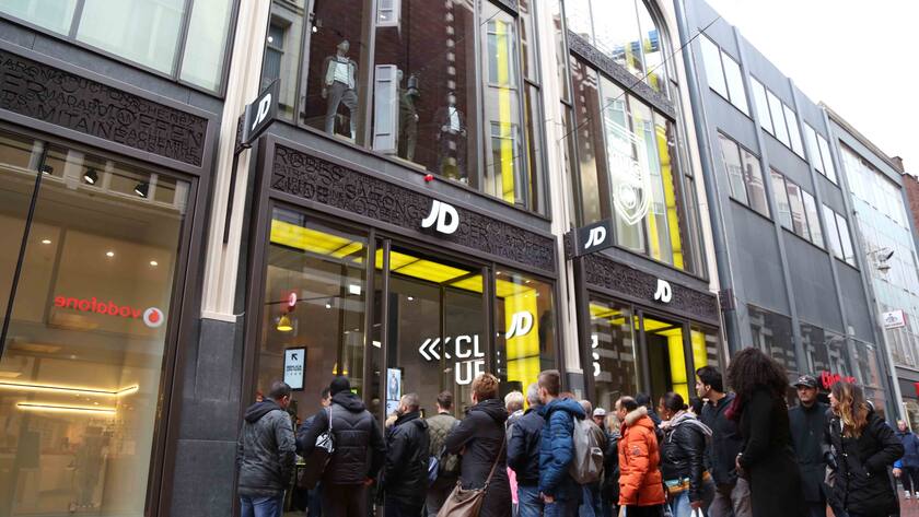 Eröffnung eines Flagship-Stores von JD Fashion Sports in Amsterdam