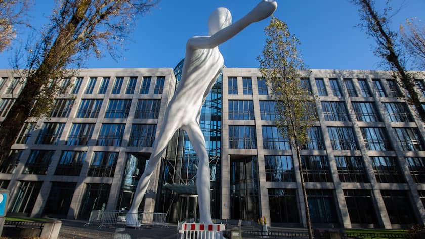 Hauptsitz der Munich Re in München.