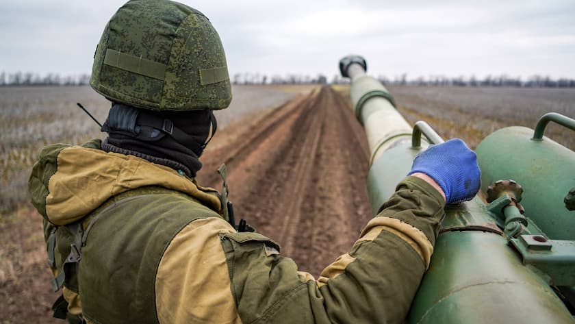 Russische Soldaten in der Ukraine.