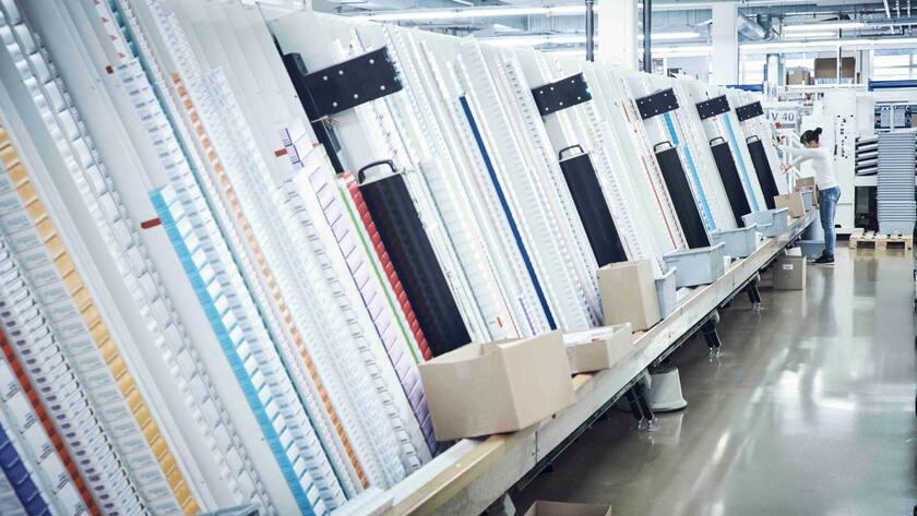 Am Hauptsitz der Versandapotheke Zur Rose in Frauenfeld.