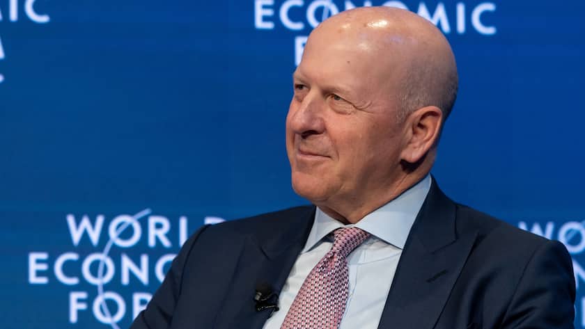 David Solomon, CEO von Goldman Sachs, am World Economic Forum 2020.