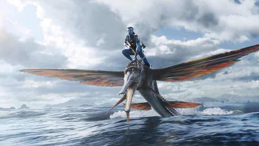 Bild als dem Disney-Film Avatar von 2022.