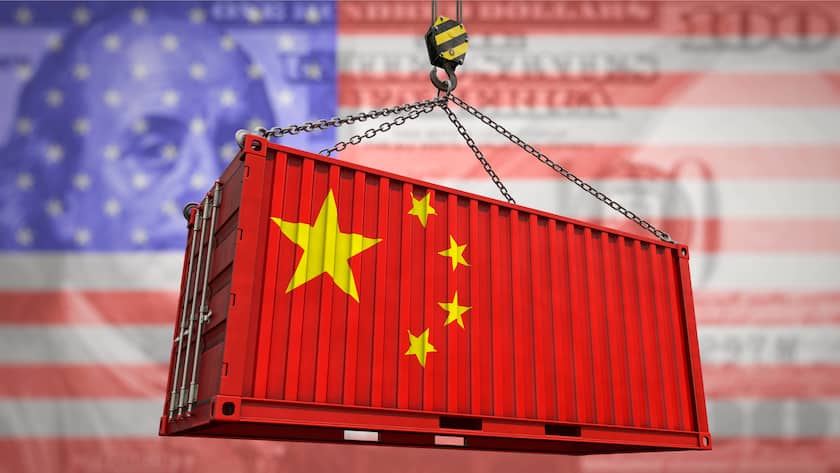 Symbolbild: USA erheben Strafzölle gegen China (2025).