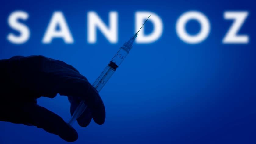 Das Logo des Generikaherstellers Sandoz.