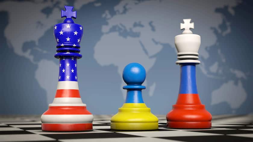 Symbolbild: Verhandlungen zwischen USA, Ukraine und Russland (2025).