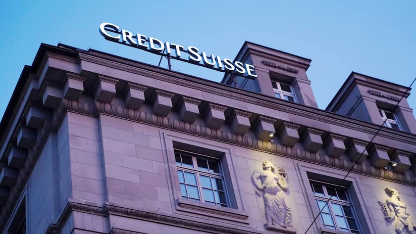 Hauptsitz der Credit Suisse am Paradeplatz in Zürich.