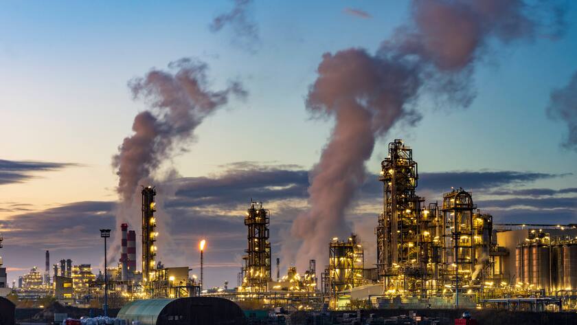 Borealis Fabrik in Schwechat Niederösterreich