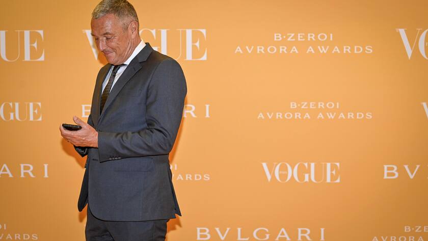 Jean-Christophe Babin an der Milan Fashion Week.