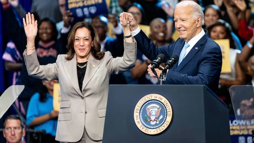 Joe Biden & Kamala Harris in Marlboro (15. August 2024).