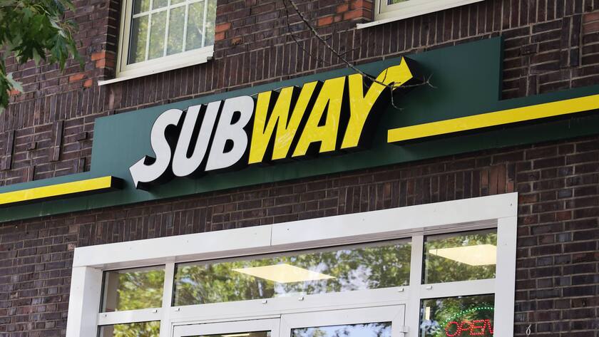Filiale der Sandwich- und Fast-Food-Kette Subway (2023).