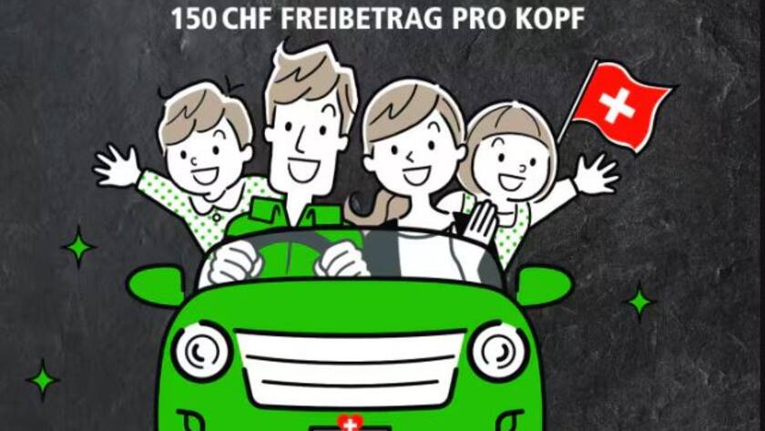 Deutsche Detailhändler – wie hier Edeka und Marktkauf – machen gezielt Werbung für Schweizer Einkaufstouristen.