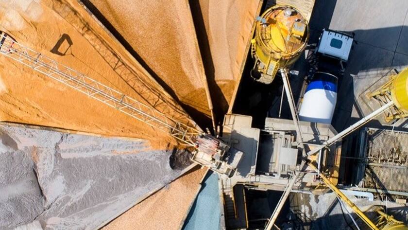 Die Baustoffbranche hat sich im Mai positiv gezeigt.