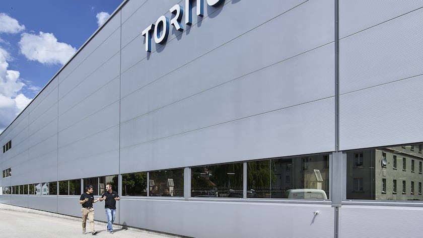 Der Schriftzug von Starrag Tornos.