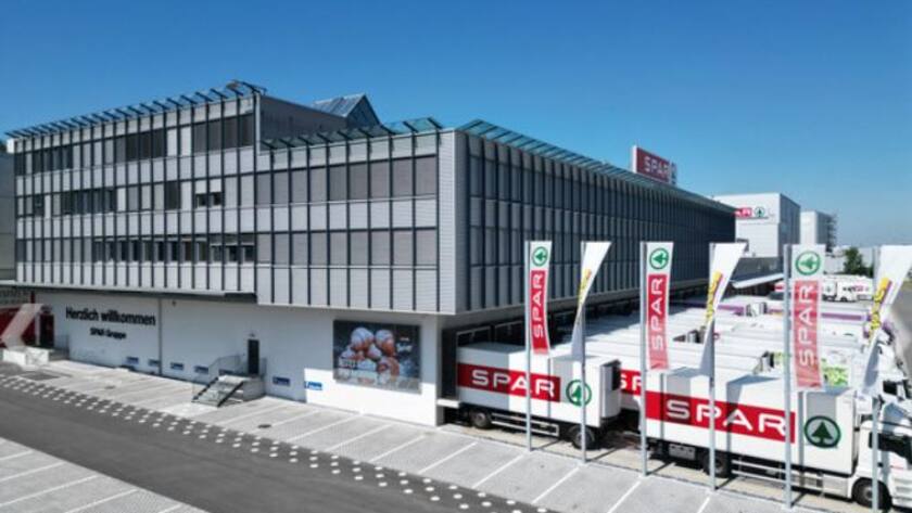 Spar Verteilzentrale in Gossau, St. Gallen.