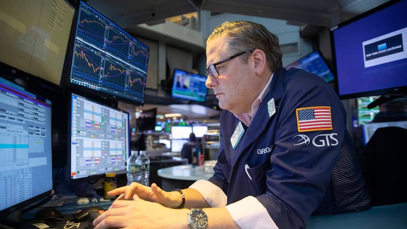 Ein Händler an der Wall Street (2022).