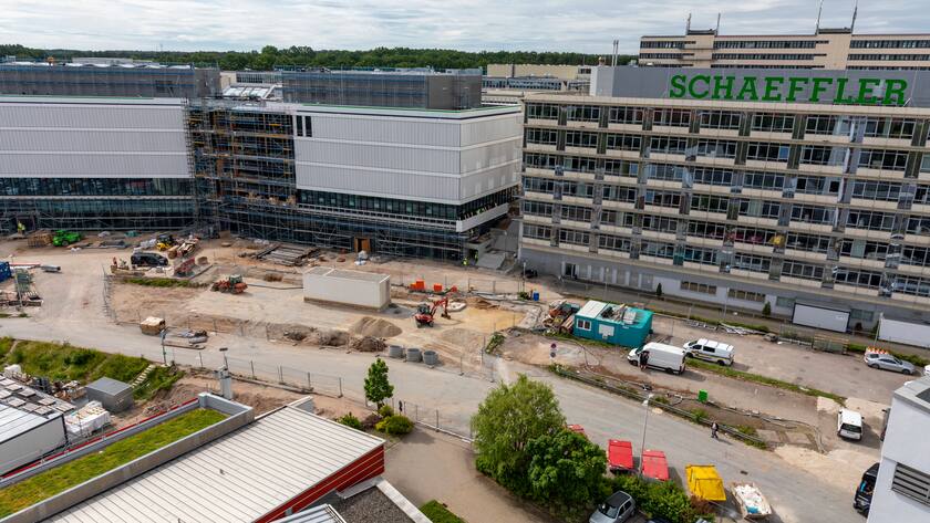 Schaeffler am Hauptsitz in Herzogenaurach, Deutschland.