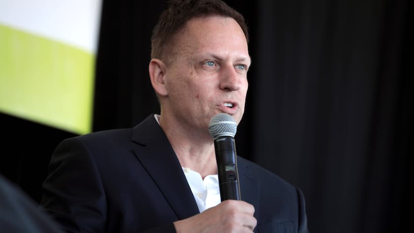 Milliardär und PayPal-Gründer Peter Thiel bei einem Auftritt in Scottsdale (USA) im Jahr 2022.