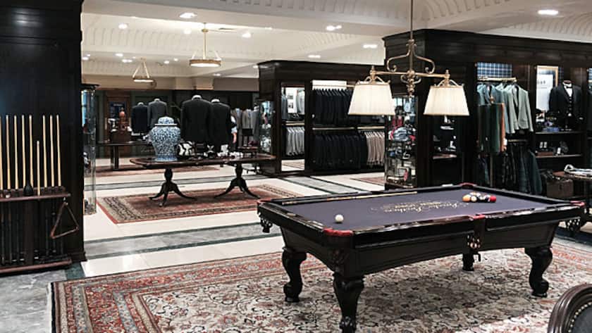 Brooks Brothers in New York ist einer der bekanntesten traditionellen US-Herrenausstatter.