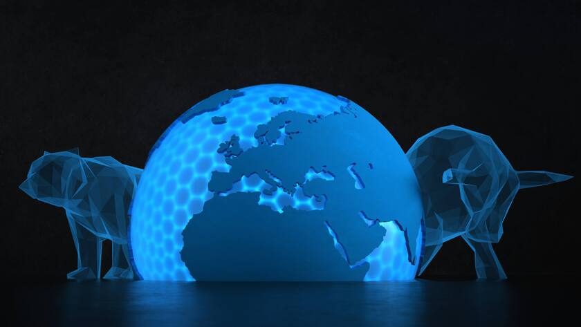 Bullen oder Bären? Das ist hier die Frage.