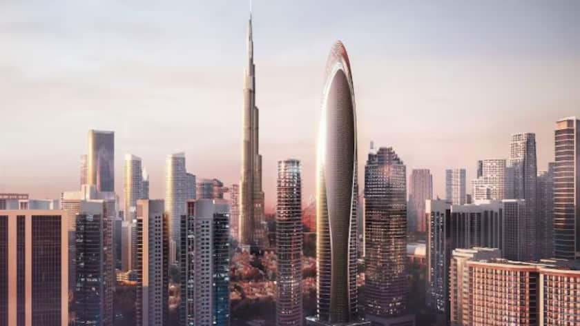 Der 341 Meter hohe Mercedes-Tower, der 2026 fertig sein soll, kostet rund eine Milliarde Dollar.