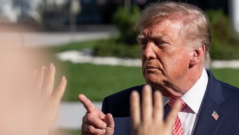 US-Präsident Donald Trump stellt sich den Fragen seiner Wählerinnen und Wähler (Oktober 2026).
