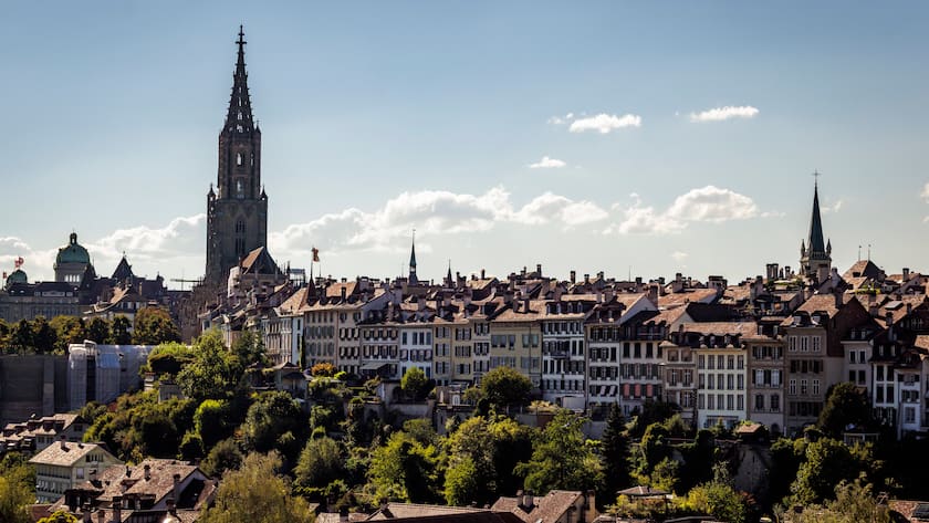 Blick auf Bern.