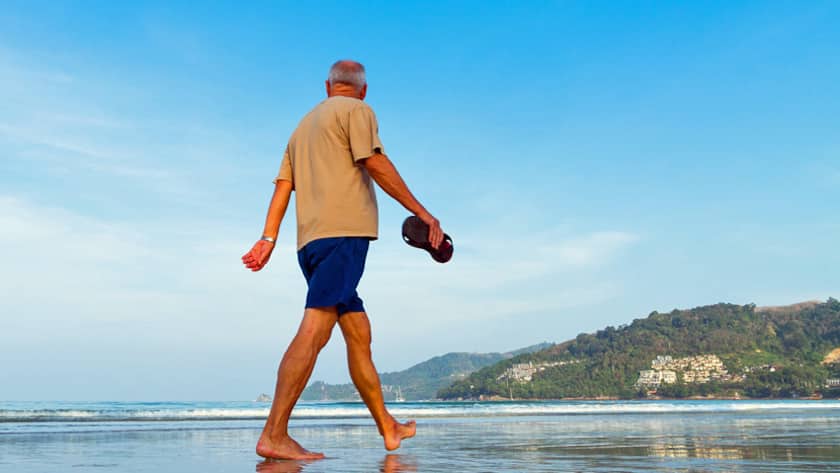 Früher an den Strand: Damit es klappt, muss die Frühpensionierung finanziell abgesichert sein.