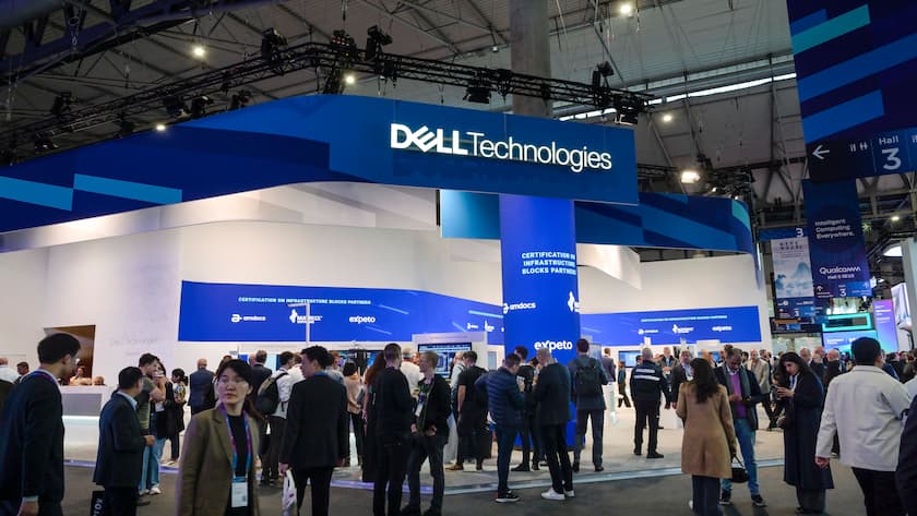 MWC Mobile World Congress in Barcelona, Spanien.