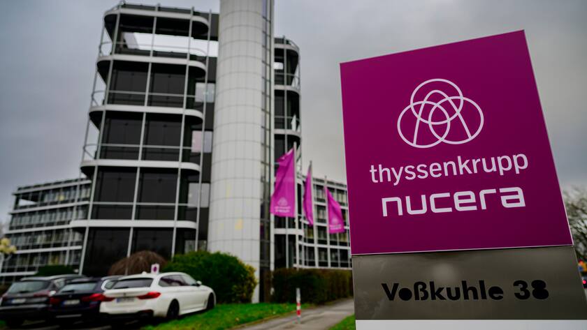 Haupsitz der Thyssenkrupp-Wasserstofftochter Nucera in Dortmund