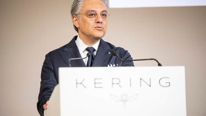 Luca De Meo am Aktionärsmeeting von Kering im September.