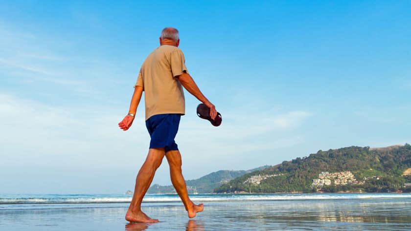 Früher an den Strand: Damit es klappt, muss die Frühpensionierung finanziell abgesichert sein.