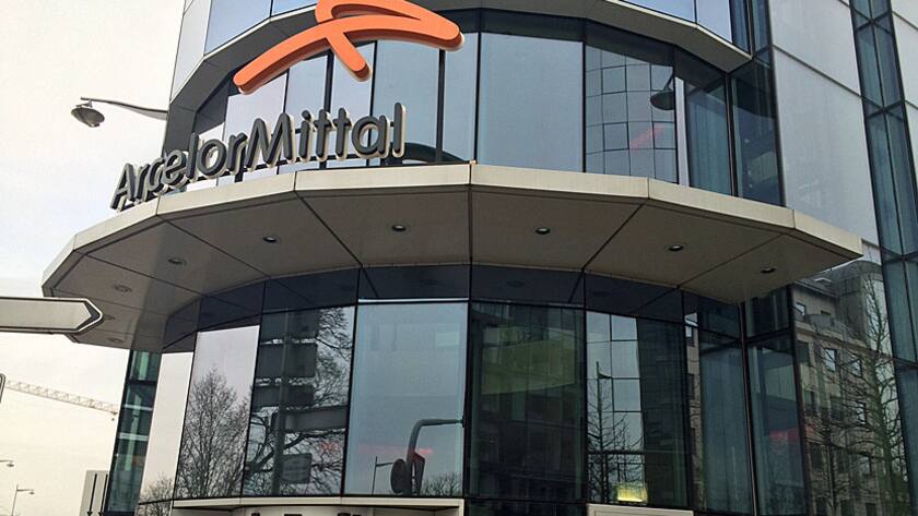 Gebäude des Stahlkonzerns ArcelorMittal in Luxemburg.