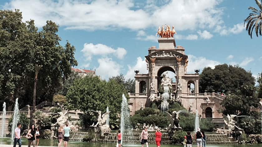 Monumentale Architektur im «Zitadellenpark» in Barcelona.