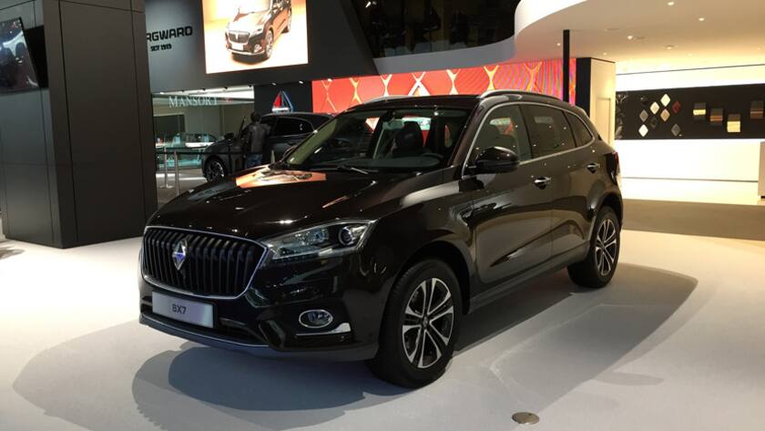 Ab 2018 soll das Bordgward-Modell SUV BX-7 in Bremerhaven, Deutschland gebaut werden.