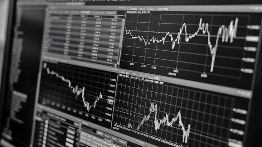 Dollar, Gold und so weiter: Blick auf einen Händler-Bildschirm.