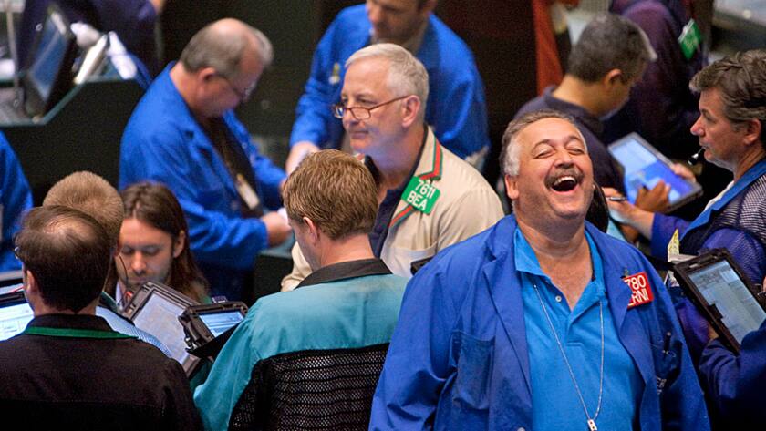 Die Trader an der Wall Street freuen sich.