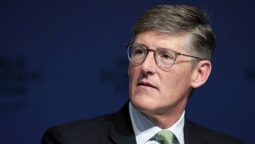 Michael Corbat, CEO Citigroup, am WEF 2018 (23.1.2018).