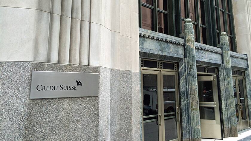 Sitz des CS-Investmentbankings am Madison Square Park in New York.