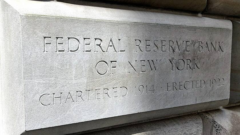 Sitz der Federal Reserve Bank of New York in Manhattan.
